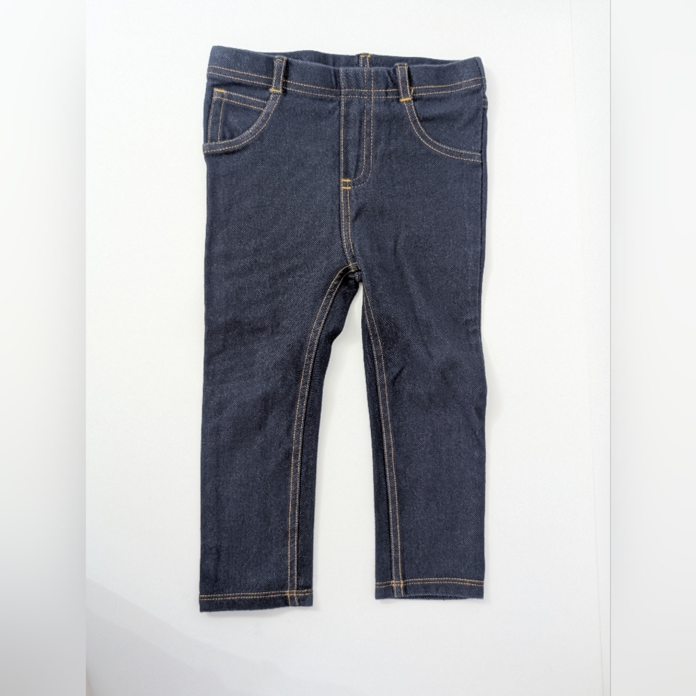 First Impressions Toddler Girl's Denim Leggings, Size 24 m